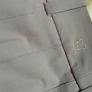 Mauve Pink Pleated Skirt